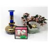 Image 1 : Glass Tree, Collector Eggs, and Vintage Vase