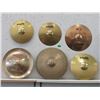 Image 1 : 6 Sabian, Oriental and Paiste Cymbals