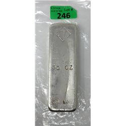 50 Oz. Johnson Matthey .999+ Silver Bar