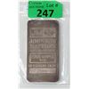 Image 1 : 10 Oz. Johnson Matthey .999 Silver Bar