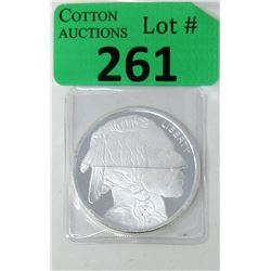 1 Oz. Buffalo/First Nations .999 Art Round