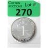 Image 1 : 1 Oz. Tri-State Refining.999 Silver Art Round