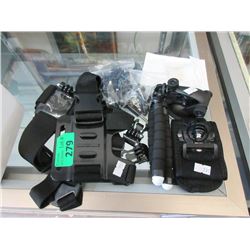 Assorted Go Pro Mounts