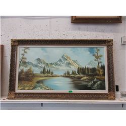 Vintage A Papas Landscape Painting