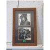 Image 1 : Frame with 2 Photographs - 19" x 30"