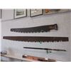 Image 1 : Vintage 78" Two Man Logging Saw Blade