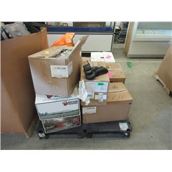 Short Skid of Assorted Storage Locker Goods