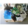 Image 1 : Short Skid of Assorted Storage Locker Goods