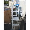 Image 1 : One 3 Foot & One 4 Foot Aluminum Step Ladder