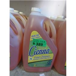 6 x 4 L Jugs of Cienna Pine Cleaner