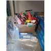Image 1 : Box of Hair Curlers, Head Bands & Face Shields