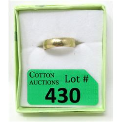 10KT Gold Men's Comfort Fit Wedding Band