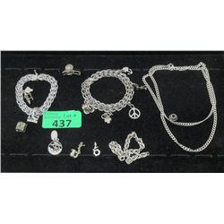 Charms, Sterling Charm Bracelets & Jewelry