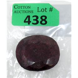 Large 374 Carat Faceted African Ruby