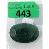 Image 1 : Large 181 Carat Faceted African Emerald