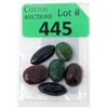 Image 1 : 84.5 CTW Faceted Rubies, Emeralds, & Sapphires