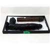 Image 1 : Massive 11" Black Dildo + Metal & Wood Dildo