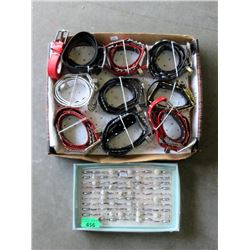 10 New Belts and 100 Metal Rings