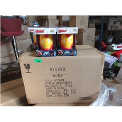 Case of 16 New Marvel  Iron Man  Glow Buddies