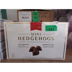 6 Boxes of 20 Mini Hedgehogs Chocolates