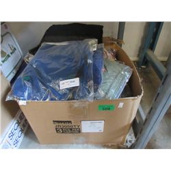 Box of Assorted New Clothing