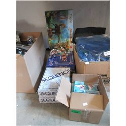 Case of New "Go Fish" Cards and 5 Games