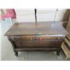 Image 1 : Antique 3 Drawer Chest on Casters