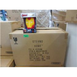 Case of 16 New Marvel "Iron Man" Glow Buddies
