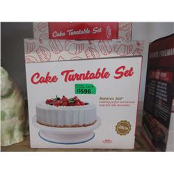 12 Cake Turntable Sets