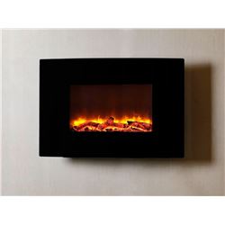 New Dynasty 36  Curved Wall-Mounted Fireplace