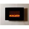 Image 1 : New Dynasty 36" Curved Wall-Mounted Fireplace