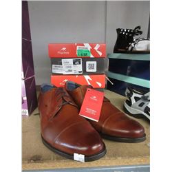 2 Pairs of Fluchos Cognac Leather Oxford Shoes