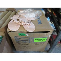 Case of 30+ Pairs of New Sandals - Assorted Sizes