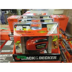 Case of 3 New Black & Decker 7.6 m Auto Tapes