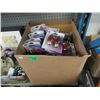 Image 1 : Large Box of New 25 Watt Amber Light Bulbs