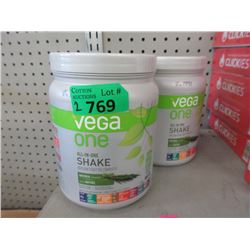 Two 430 Gram Vegan Shake - Natural Flavour