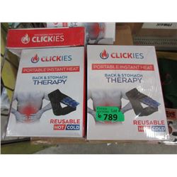 6 New Clickies Back & Stomach Therapy