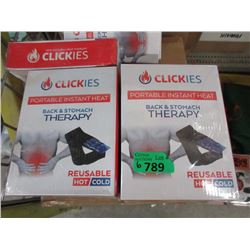 6 New Clickies Back & Stomach Therapy