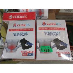 6 New Clickies Back & Stomach Therapy