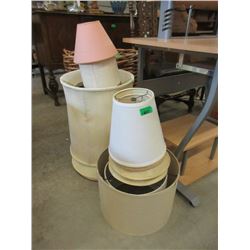 11 Assorted Lamp Shades