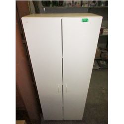 Small White Utility Cupboard