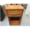 Image 1 : 1 Drawer Night Stand - 13" x 14" x 23" tall