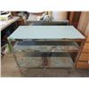Image 1 : Industrial Metal Table with Wood Top