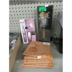 Wahl Trimmer, Beard Straightener & Beeswax Wraps