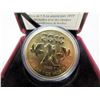 Image 2 : 2010 1 Oz. Fine Silver "Olympic Hockey" $5 Coin