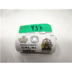 Special Wrap Roll-2019 50¢ Coat of Arms Coins