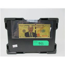 Bullion Box with Donald Trump $1000 Novelty Note