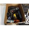 Image 2 : Box of tools and hanging light