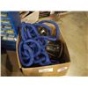 Image 2 : GARDEN HOSE, LIGHTS, PRESSURE WASHER WAND PARTS AND PARTS ORGANIZER WITH CONTENTS