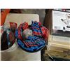 Image 2 : PAIL OF HANGING BRACES AND PAIL OF SHOP SUPPLIES